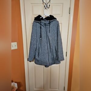 Womens Gray 1 Madison Expedition Heritage Collection Parka Jacket Size XL